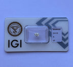 Diamante Naturale Taglio Ovale 0.41ct VG/EX G IF - IGI - 5.83x4.15x2.63mm