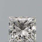 Diamante Naturale Taglio Princess 0.41ct EX/EX G VVS1 - IGI - 4.05x4.0x2.96mm