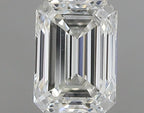 Diamante Naturale Taglio Smeraldo 0.45ct G/G H VVS2 - IGI - 5.09x3.67x2.49mm