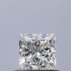Diamante Naturale Taglio Princess 0.52ct EX/EX I VVS1 - GIA - 4.32x4.32x3.22mm