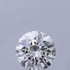 Diamante Naturale Taglio Brillante 0.31ct 3EX D VS2 - IGI - 4.34x4.38x2.66mm