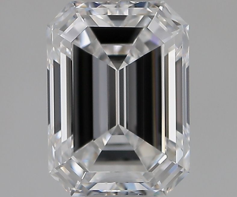 Diamante Naturale Taglio Smeraldo 1.2ct VG/EX D IF - GIA - 7.1x5.13x3.52mm