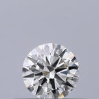 Diamante Naturale Taglio Brillante 0.3ct VG/VG/EX I VS2 - GIA - 4.3x4.32x2.59mm
