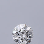 Diamante Naturale Taglio Brillante 0.18ct 3EX E VVS2 - GIA - 3.61x3.63x2.25mm