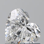 Diamante Naturale Taglio Cuore 0.77ct EX/EX F VVS1 - GIA - 5.84x6.44x3.61mm