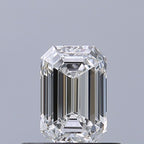 Diamante Naturale Taglio Smeraldo 0.54ct VG/EX E VVS1 - GIA - 5.68x3.81x2.53mm