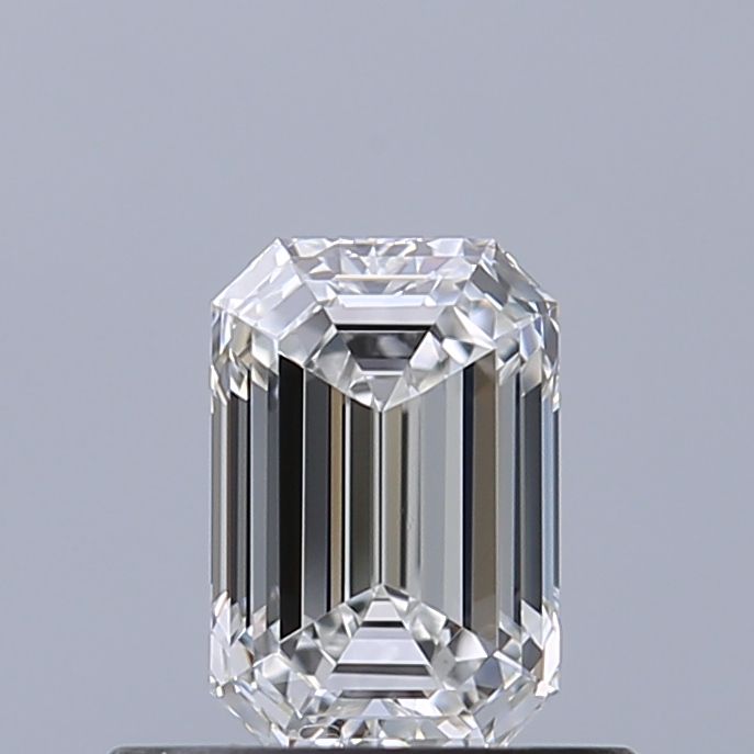 Diamante Naturale Taglio Smeraldo 0.54ct VG/EX E VVS1 - GIA - 5.68x3.81x2.53mm