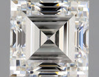 Diamante Taglio Radiant Quadrato 1.08ct EX/EX G VVS1 - GIA - 5.47x5.39x3.79mm