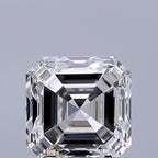 Diamante Naturale Taglio Asscher 1.01ct VG/EX F VVS1 - GIA - 5.37x5.36x3.68mm