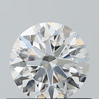 Diamante Naturale Taglio Brillante 0.6ct 3EX E VVS2 - IGI - 5.34x5.39x3.35mm