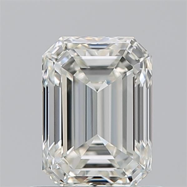 Diamante Naturale Taglio Smeraldo 0.9ct EX/EX J VVS1 - GIA - 6.37x4.62x3.14mm