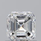 Diamante Naturale Taglio Asscher 0.9ct EX/EX G IF - GIA - 5.29x5.1x3.55mm