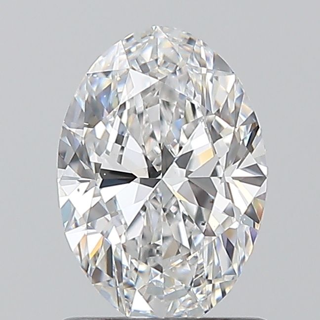 Diamante Naturale Taglio Ovale 1.01ct VG/EX D VS2 - GIA - 7.99x5.57x3.42mm