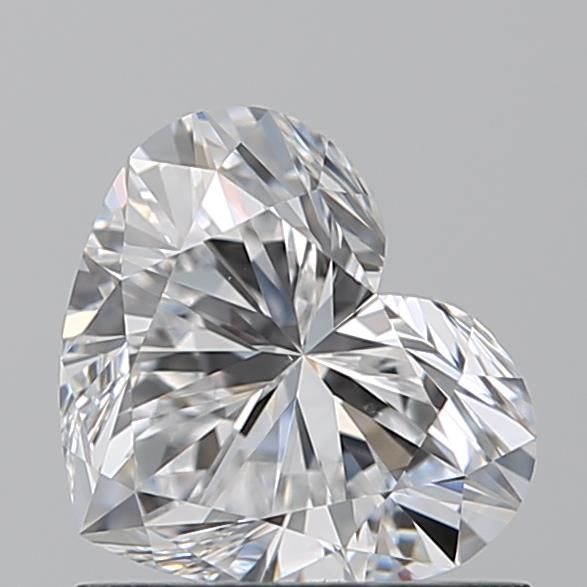 Diamante Naturale Taglio Cuore 0.92ct EX/EX D VS1 - GIA - 5.74x6.81x3.91mm