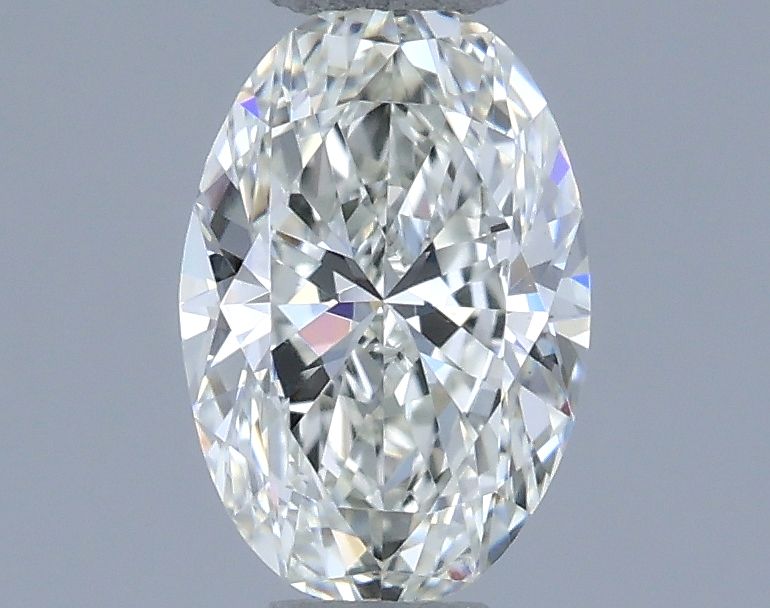 Diamante Naturale Taglio Ovale 0.6ct EX/EX I VS1 - IGI - 6.77x4.53x2.88mm