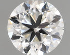 Diamante Naturale Taglio Brillante 0.5ct G/G/VG I VS1 - GIA - 4.87x4.92x3.2mm
