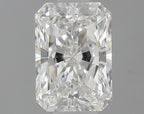 Diamante Naturale Taglio Radiant 0.6ct EX/EX H VVS1 - GIA - 5.93x4.15x2.86mm