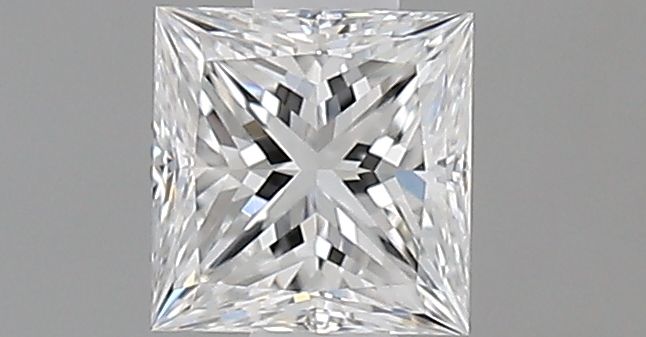 Diamante Naturale Taglio Princess 0.41ct EX/EX E VS1 - GIA - 4.12x4.05x3.03mm