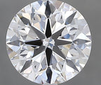 Diamante Naturale Taglio Brillante 1.2ct 3EX D VVS1 - IGI - 6.64x6.73x4.23mm