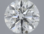 Diamante Naturale Taglio Brillante 0.5ct 3EX H VS2 - IGI - 5.0x5.03x3.16mm