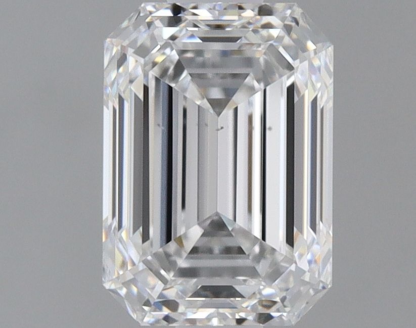 Diamante Naturale Taglio Smeraldo 1.3ct EX/EX E VS2 - GIA - 7.24x5.15x3.53mm