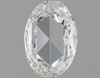 Diamante Naturale Taglio Ovale 1ct G/VG E VVS1 - GIA - 8.27x5.6x2.14mm