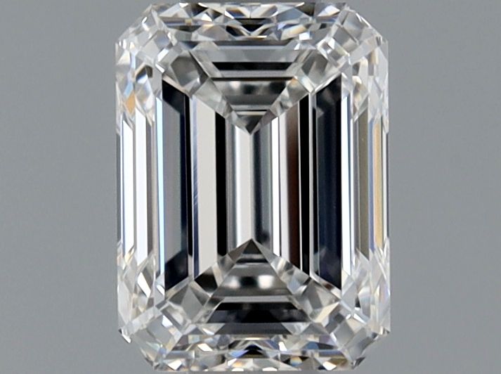 Diamante Naturale Taglio Smeraldo 0.5ct VG/EX E VVS1 - GIA - 5.1x3.77x2.63mm