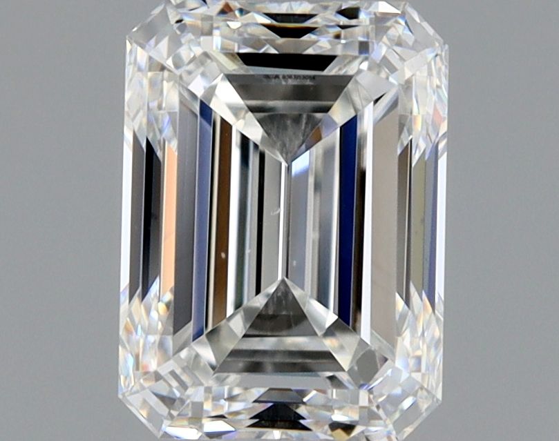 Diamante Naturale Taglio Smeraldo 1.01ct VG/EX F VS2 - GIA - 6.43x4.7x3.33mm