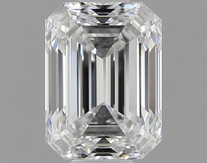 Diamante Naturale Taglio Smeraldo 1ct EX/EX F VVS2 - GIA - 6.36x4.71x3.33mm