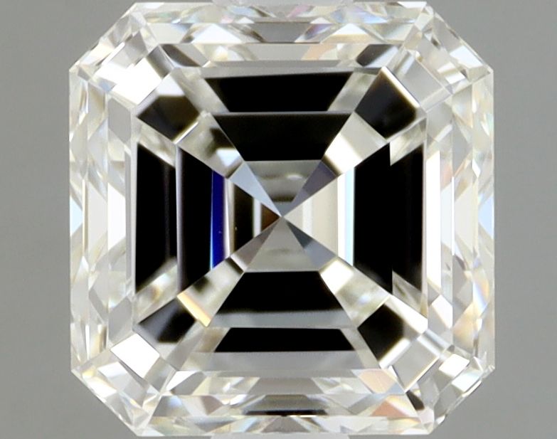 Diamante Naturale Taglio Asscher 0.9ct EX/EX I VVS2 - GIA - 5.31x5.2x3.61mm