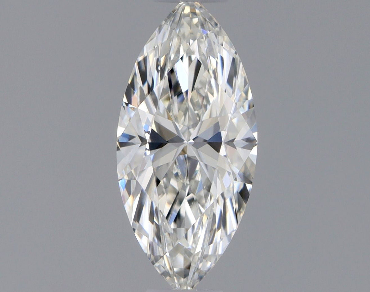 Diamante Naturale Taglio Marquise 0.36ct VG/VG H VVS2 - GIA - 7.76x3.58x2.28mm