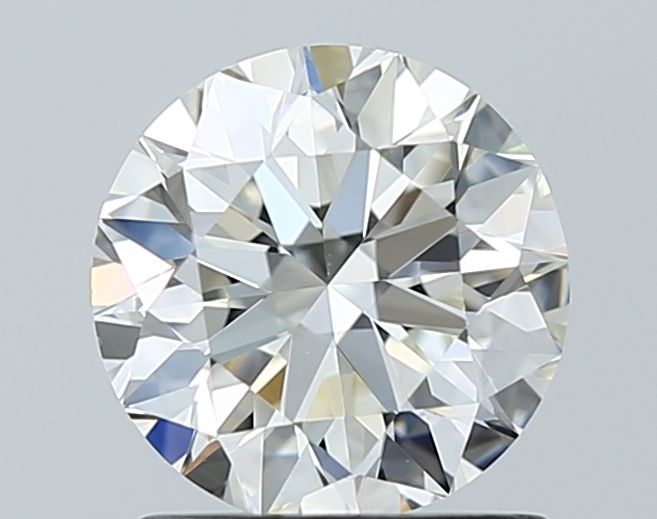 Diamante Naturale Taglio Brillante 1.27ct 3EX J VS1 - GIA - 6.83x6.88x4.3mm