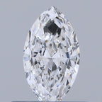 Diamante Naturale Taglio Marquise 0.35ct VG/EX D VS1 - GIA - 3.99x7.22x2.05mm