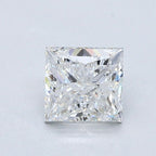 Diamante Naturale Taglio Princess 0.9ct EX/EX E VS2 - GIA - 5.08x4.95x3.71mm
