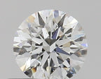 Diamante Naturale Taglio Brillante 0.5ct 3EX F VS2 - IGI - 5.06x5.08x3.18mm
