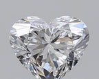 Diamante Naturale Taglio Cuore 0.59ct EX/EX E VVS2 - GIA - 5.04x5.85x3.45mm