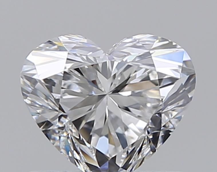 Diamante Naturale Taglio Cuore 0.59ct EX/EX E VVS2 - GIA - 5.04x5.85x3.45mm