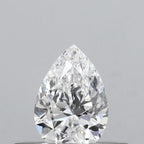 Diamante Naturale Taglio Goccia 0.3ct G/VG D VS1 - IGI - 5.56x3.8x2.36mm