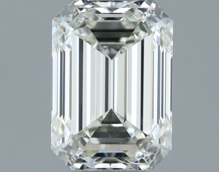 Diamante Naturale Taglio Smeraldo 0.71ct EX/EX I VVS1 - IGI - 5.87x4.17x2.92mm
