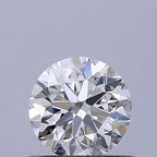 Diamante Naturale Taglio Brillante 0.5ct VG/EX/EX E VS1 - GIA - 4.96x4.99x3.19mm