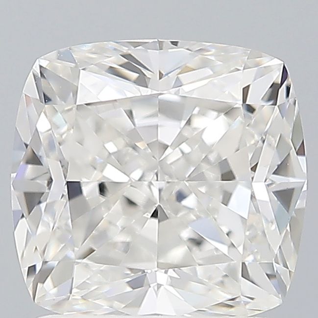 Diamante Taglio Cushion Brillante 1.51ct EX/EX F VVS1 - GIA - 6.51x6.27x4.25mm