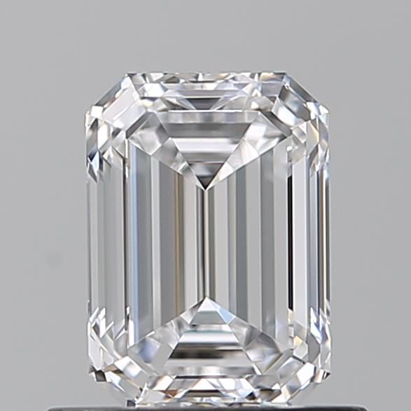 Diamante Naturale Taglio Smeraldo 0.81ct VG/EX D VVS2 - GIA - 6.25x4.45x2.96mm