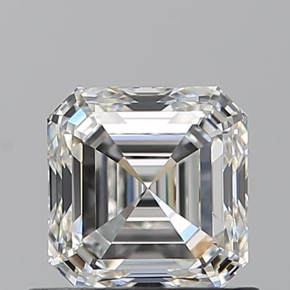 Diamante Naturale Taglio Asscher 0.82ct VG/VG H VVS2 - GIA - 5.16x5.03x3.39mm