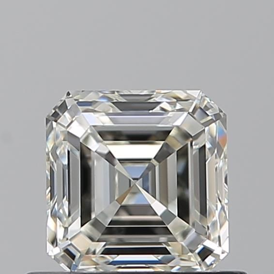 Diamante Naturale Taglio Asscher 0.71ct VG/EX J IF - GIA - 4.94x4.82x3.28mm