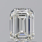 Diamante Naturale Taglio Smeraldo 0.71ct EX/VG I VVS2 - GIA - 6.0x4.28x2.84mm