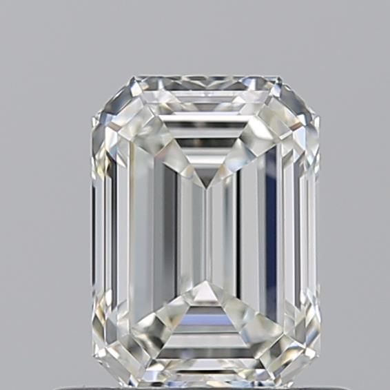 Diamante Naturale Taglio Smeraldo 0.71ct EX/VG I VVS2 - GIA - 6.0x4.28x2.84mm