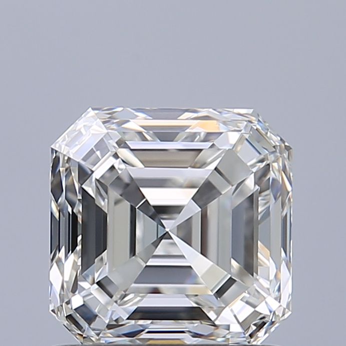 Diamante Naturale Taglio Asscher 1.02ct EX/EX F FL - GIA - 5.51x5.47x3.72mm