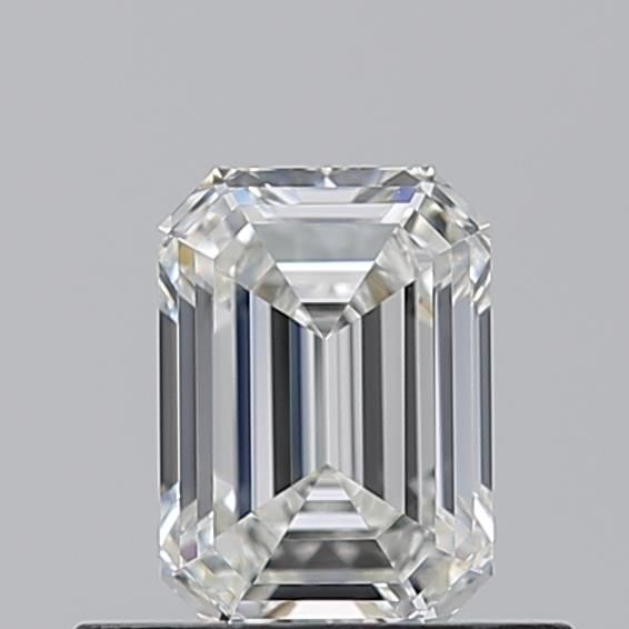 Diamante Naturale Taglio Smeraldo 0.5ct EX/VG H VVS2 - GIA - 5.45x3.87x2.51mm