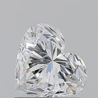 Diamante Naturale Taglio Cuore 1.01ct EX/EX F VS1 - GIA - 5.96x6.73x4.3mm