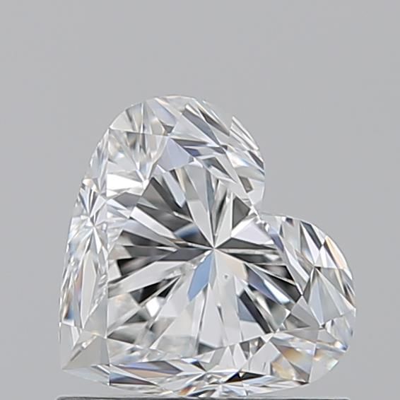 Diamante Naturale Taglio Cuore 1.01ct EX/EX F VS1 - GIA - 5.96x6.73x4.3mm